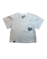 basic bitch Babytee - bílé