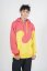 Colorblock spiral hoodie - Velikost: L, barvy spiral: žluto-červená