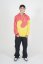 Colorblock spiral hoodie - Velikost: XL, barvy spiral: žluto-krémová