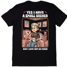 small weiner triko - oversized
