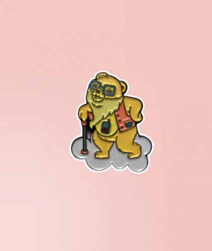 SCARED BEARS pins