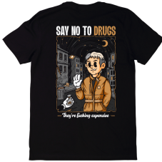 say no to drugs - oversized