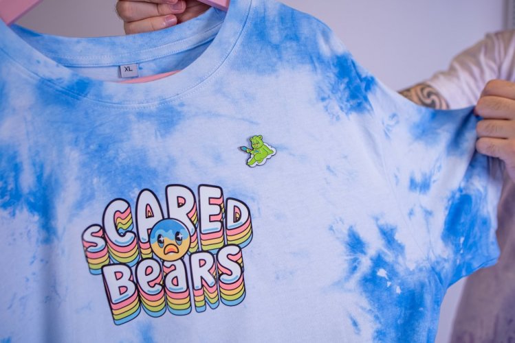SCARED BEARS tričko - Velikost: XL