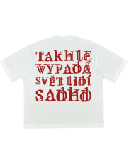 COLORBLOCK ADHD TEE - bílé